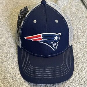 NFL Team Apparel Patriots Hat, snap back